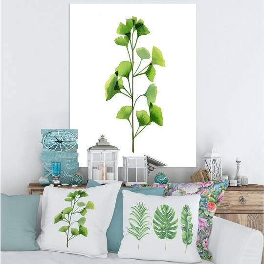 Designart - Green Field Plant Foliage